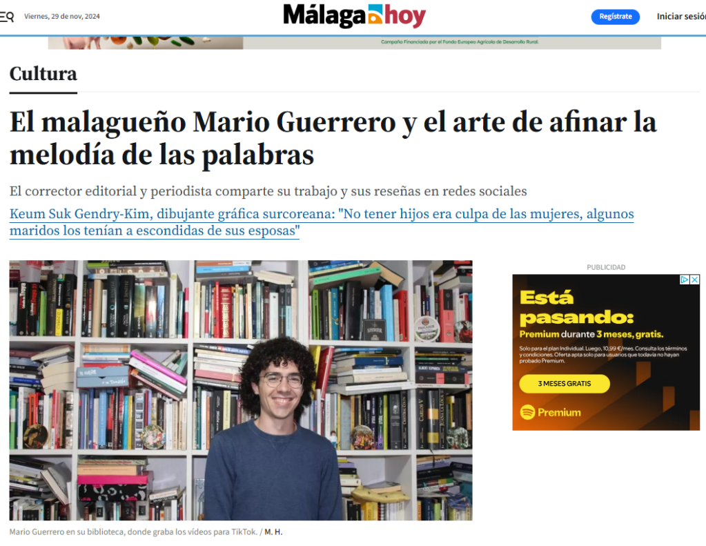 ¡Salgo en el&nbsp;periódico!