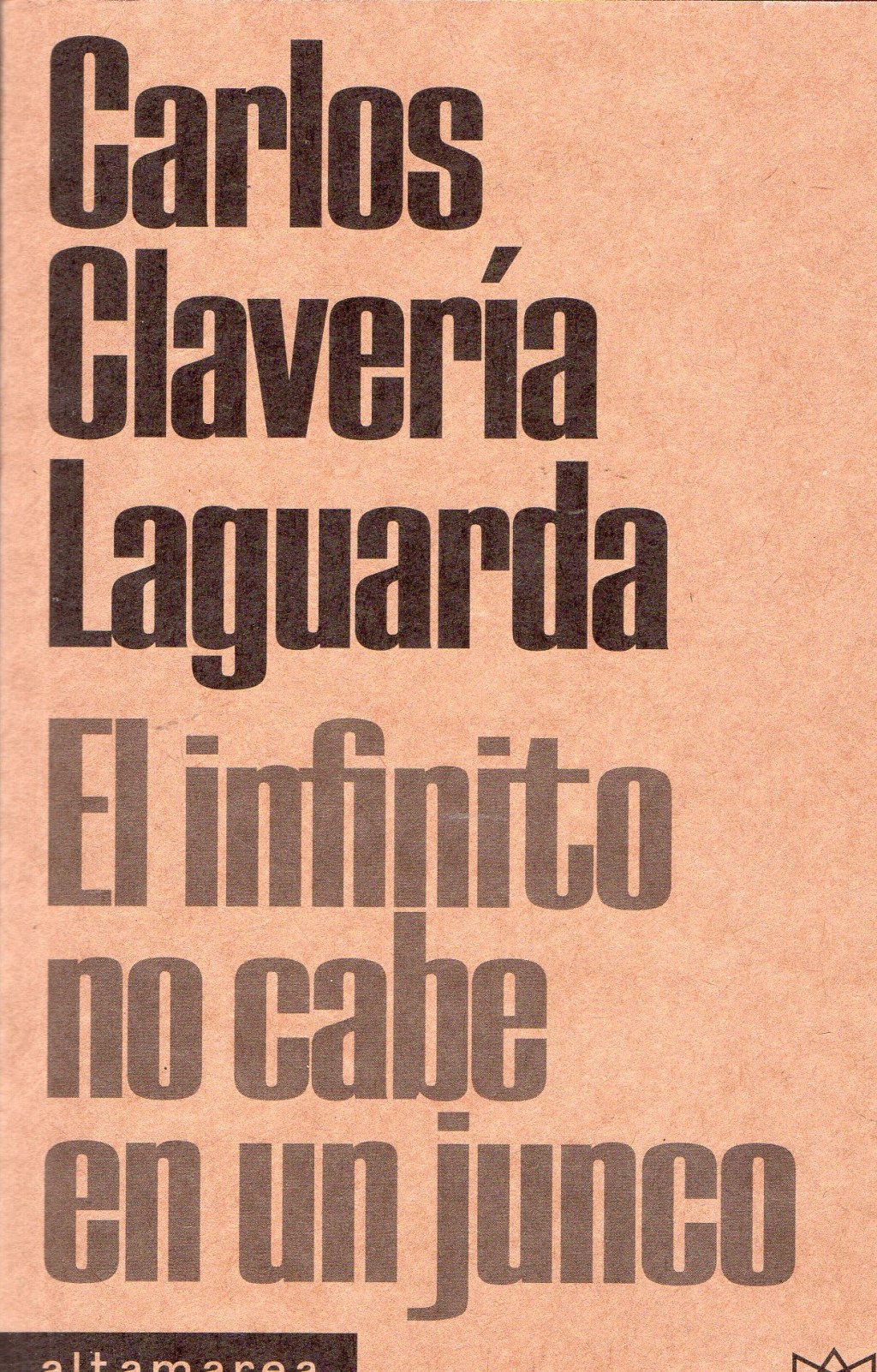El infinito no cabe en un junco, de Carlos Clavería&nbsp;Laguarda